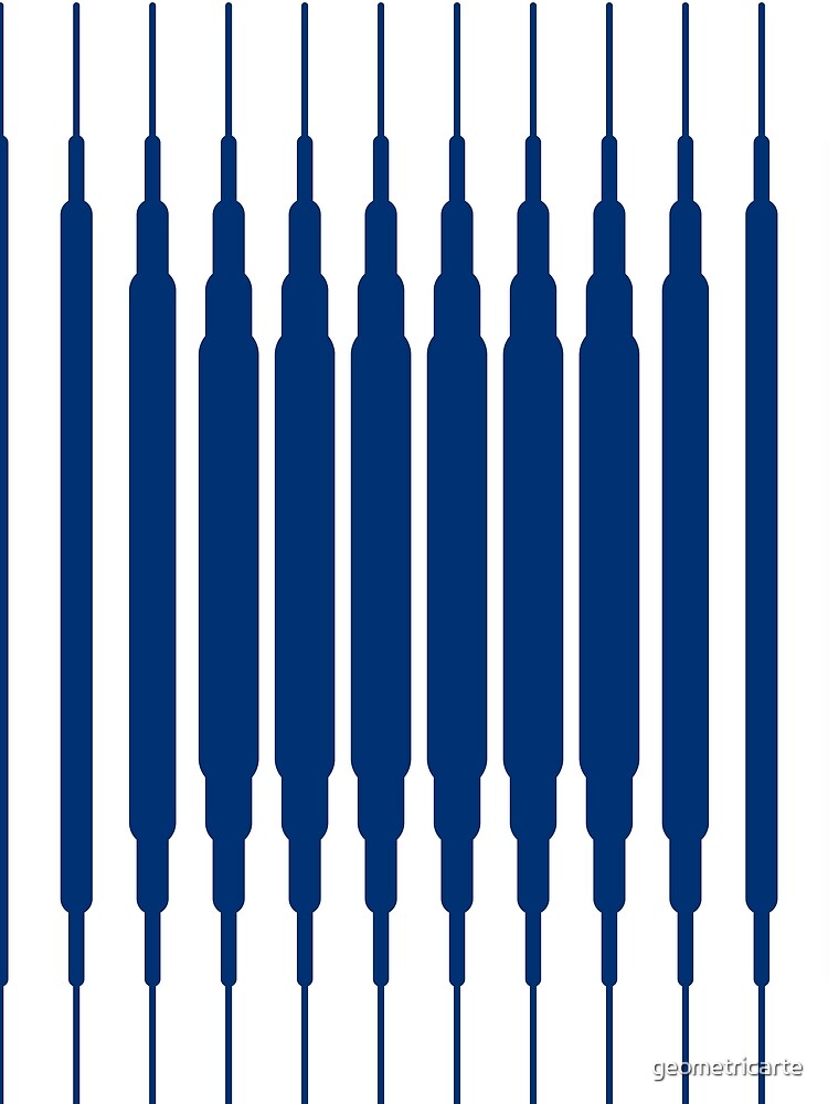 SQUARE LINE (BLUE) de geometricarte