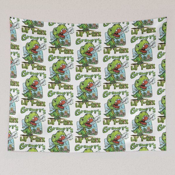 Aperçu de l'œuvre Grampy's Little T-Rex Dino créée et vendue par MudgeStudios.