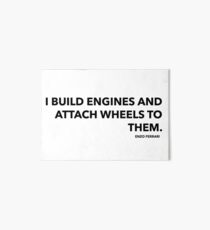 ENZO FERRARI QUOTE 3 Art Board