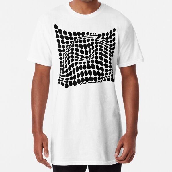 COME INSIDE (BLACK) Camiseta larga