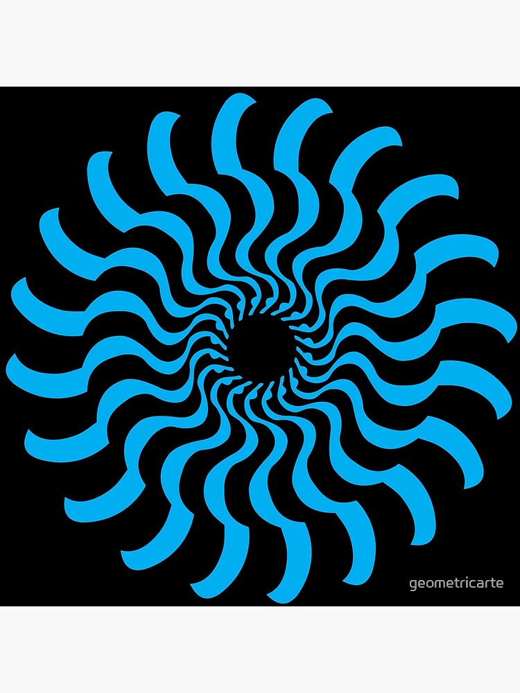EYE 2 (BLUE) de geometricarte