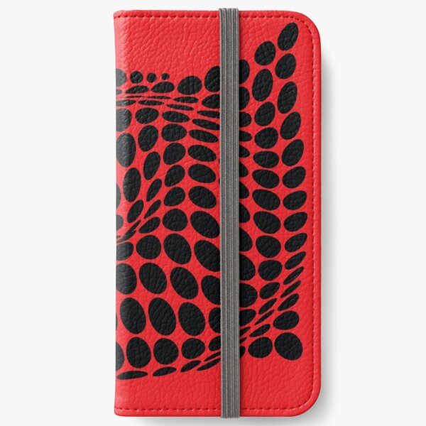 COME INSIDE (RED/BLACK) Fundas tarjetero para iPhone
