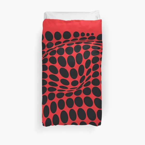 COME INSIDE (RED/BLACK) Funda nórdica