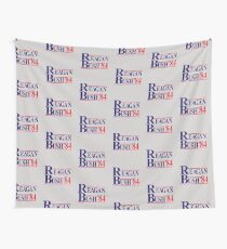 Reagan Bush '84 Election Vintage Wall Tapestry