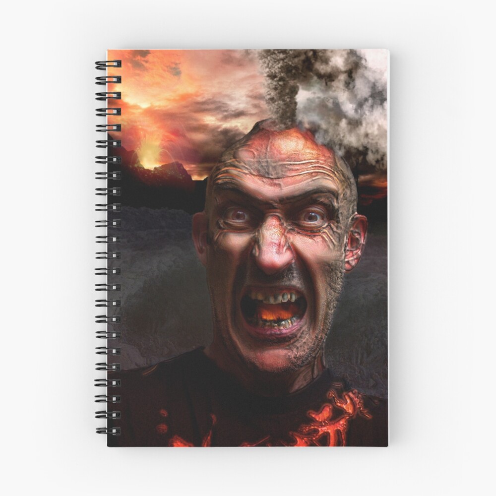 Item preview, Spiral Notebook designed and sold by ToastedGhost.