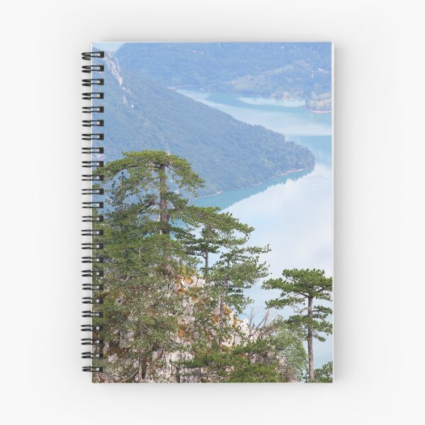 Item preview, pine trees on Tara mountain landscape designed and sold by goceris.