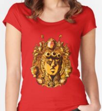 Fighting Gold Fitted Scoop T-Shirt