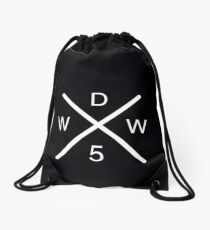 black why dont logo - Drawstring Bag