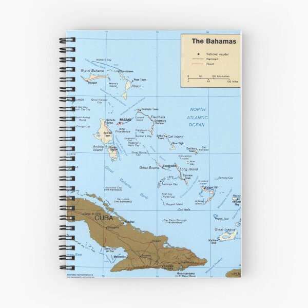 Item preview, Map of The Bahamas (1986) designed and sold by BravuraMedia.