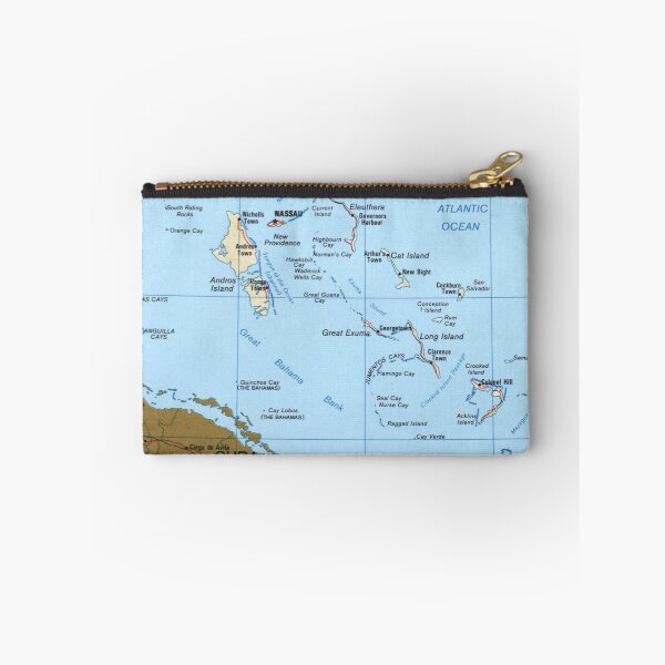 Item preview, Map of The Bahamas (1986) designed and sold by BravuraMedia.