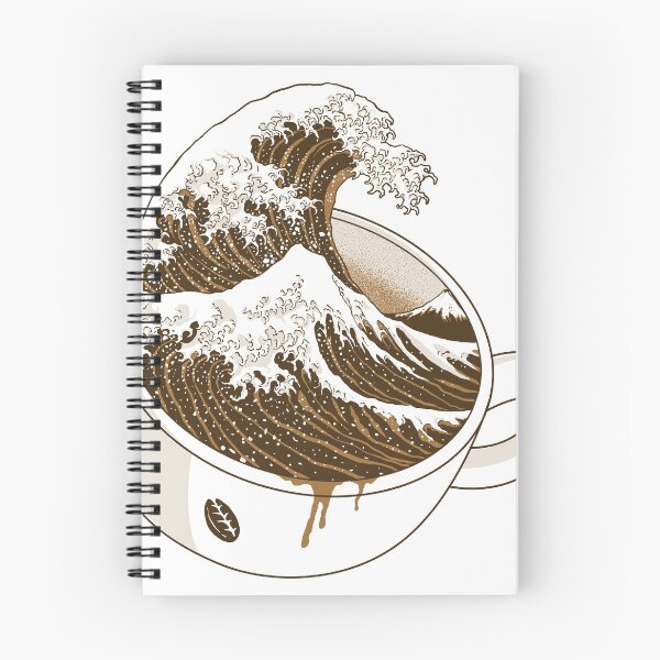 Item preview, The Great Wave off Coffee designed and sold by Quilimo Studio.