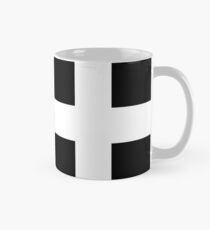 Saint Piran’s Flag (Cornish Flag) Classic Mug