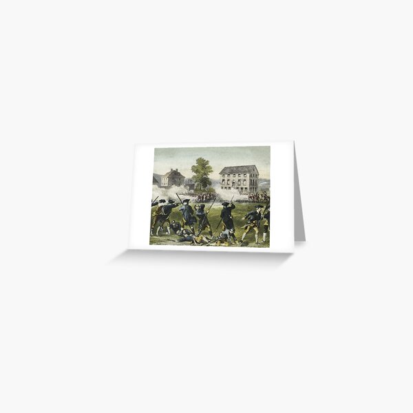 Item preview, The Battle At Lexington And Concord designed and sold by NoShowMagazine.