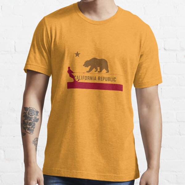 Waterski - California Flag Essential T-Shirt