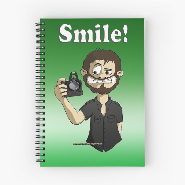 Item preview, cameraman smile designed and sold by Sharon Stevens.
