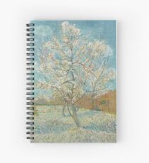 Der rosa Pfirsichbaum - Van Gogh Spiralblock