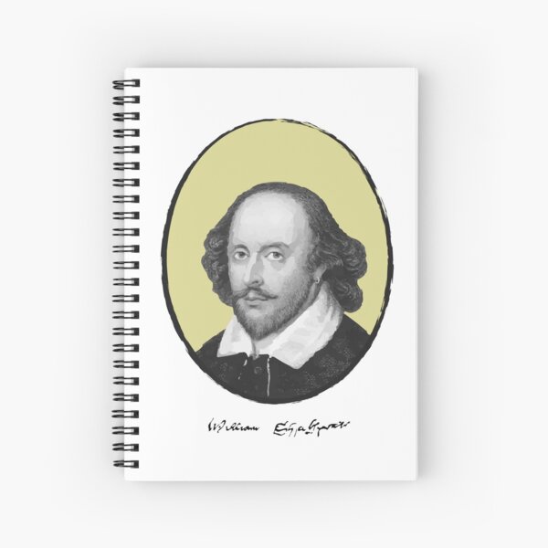William Shakespeare Spiral Notebook