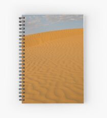 sand dunes Spiral Notebook