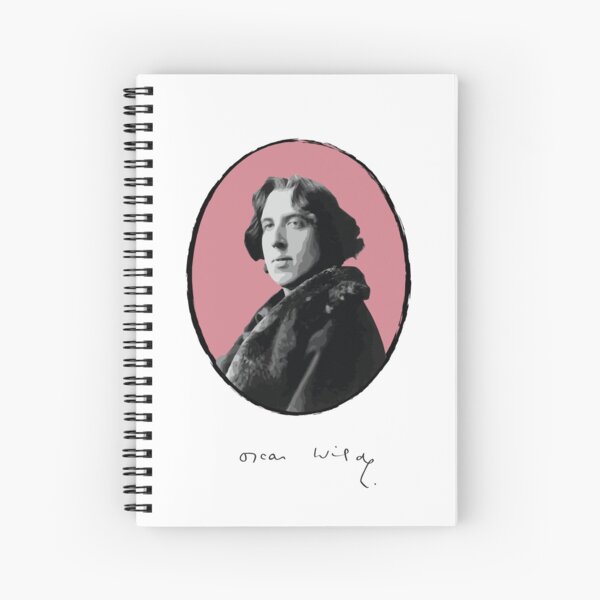 Oscar Wilde Spiral Notebook