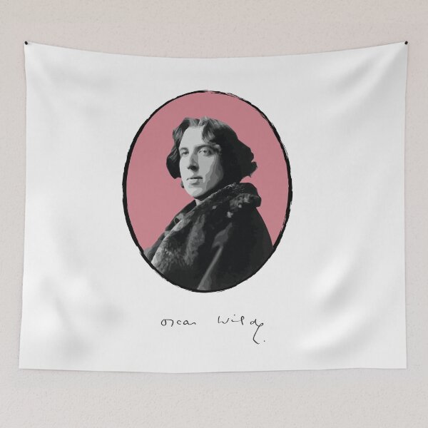 Item preview, Oscar Wilde  - Books lovers serie designed and sold by Printables Passions.