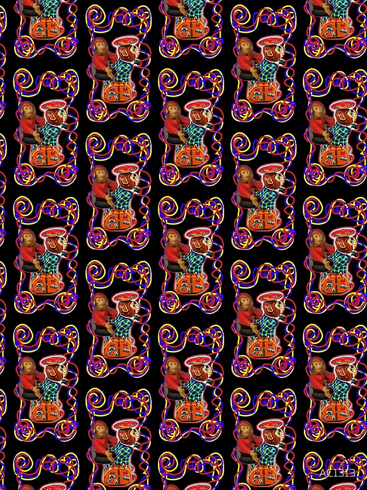 Thumbnail 3 of 3, Scarf, Monkeyback Ride designed and sold by AC1313.