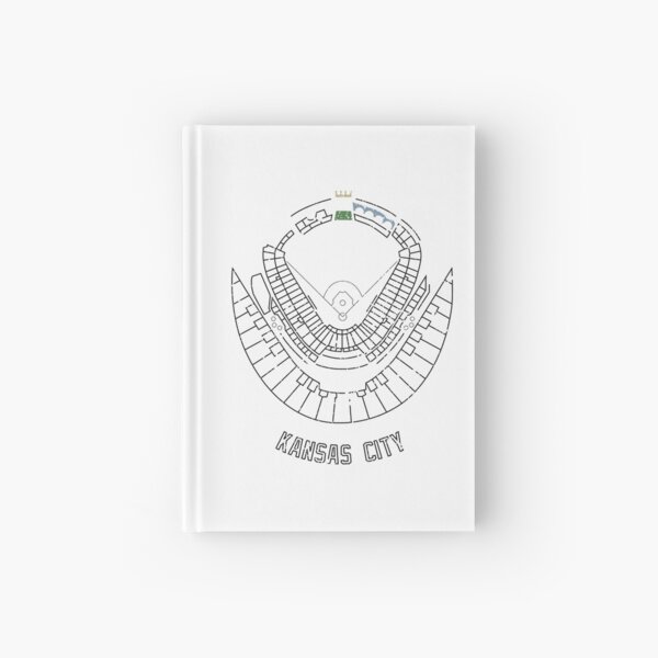 Kauffman Stadium Hardcover Journal