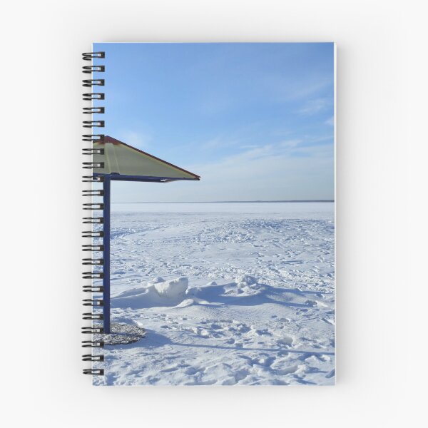 Item preview, parasol on a winter beach designed and sold by mrivserg.