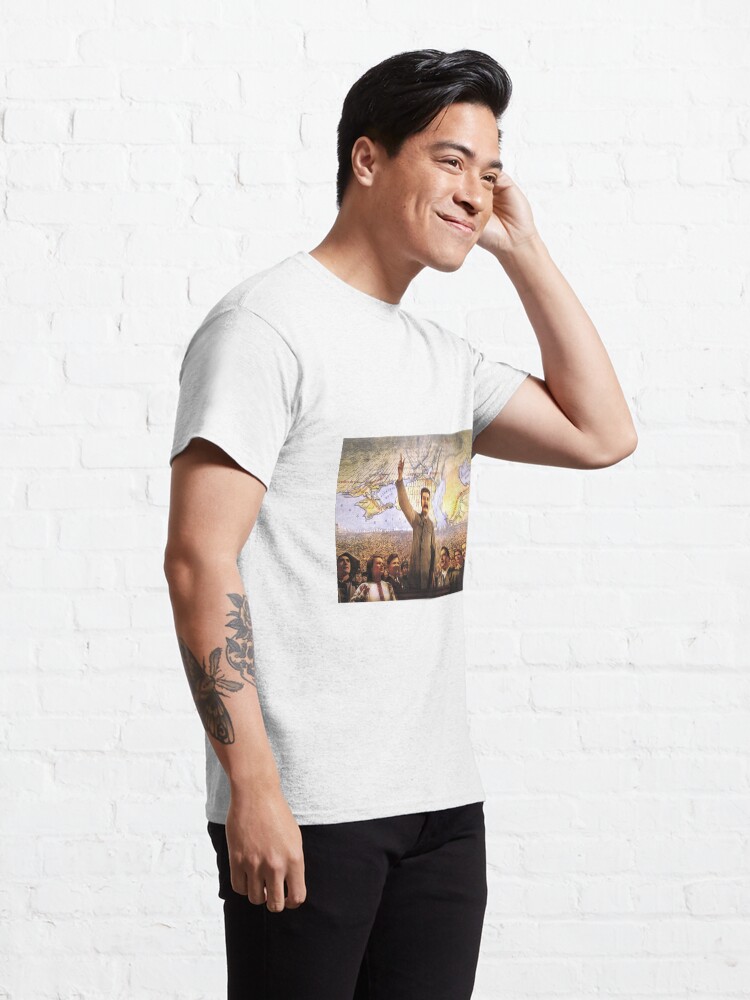 Alternate view of Communism Poster. The Great Plan for the Transformation of Nature, великое преобразование природы, velikoye preobrazovaniye prirody Classic T-Shirt