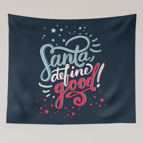 Item preview, Santa Define Good! designed and sold by bubbliciousart.