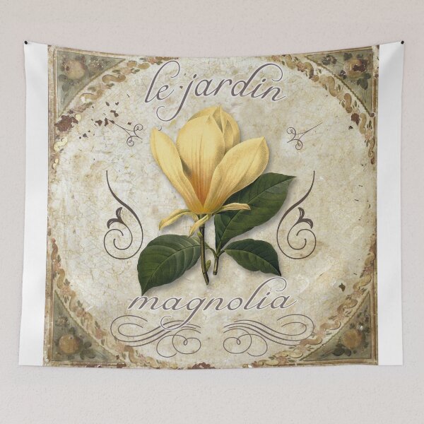 Item preview, Le Jardin Magnolia Jaune designed and sold by Sasha Art Gallery.