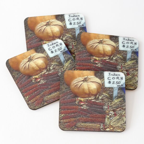 Item preview, Pumpkin and Indian Corn designed and sold by Ladydi.