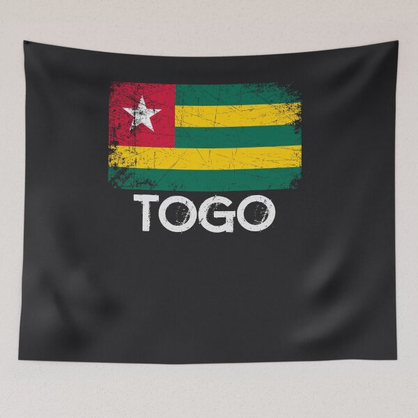 Item preview, Togolese Flag Design | Vintage Made In Togo Gift designed and sold by melsens.