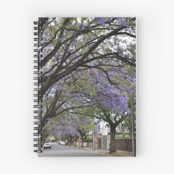 Item preview, Jacaranda Streetscape designed and sold by chijude.