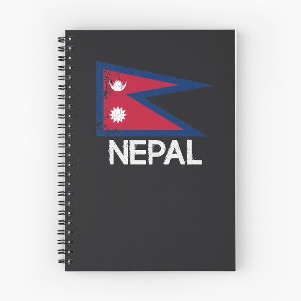 Item preview, Nepalese Nepali Flag Design | Vintage Made In Nepal Gift designed and sold by melsens.
