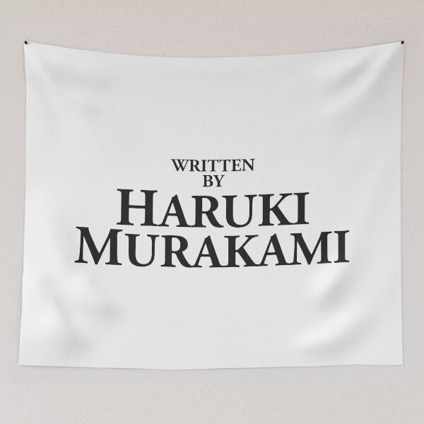 Item preview, Written by Haruki Murakami designed and sold by PauEnserius.
