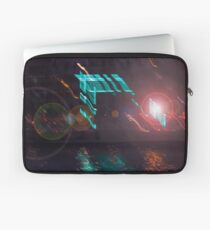 Abstract lights in a urban view during the night Laptop Sleeve