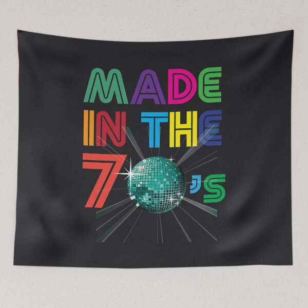 Item preview, Vintage Retro Made In The 70s Gift +- 40 Yrs Years Old Art designed and sold by melsens.