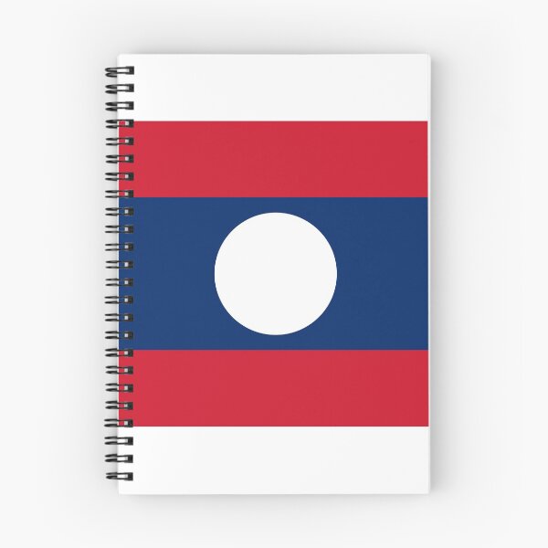 Item preview, Flag of Laos designed and sold by MrsFlags.