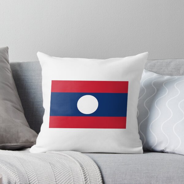 Item preview, Flag of Laos designed and sold by MrsFlags.