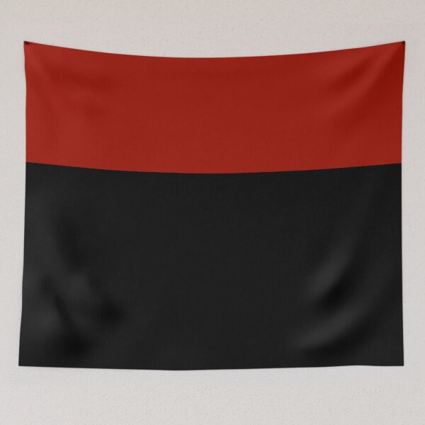 Item preview, Red and Black Color Block designed and sold by wordznart.