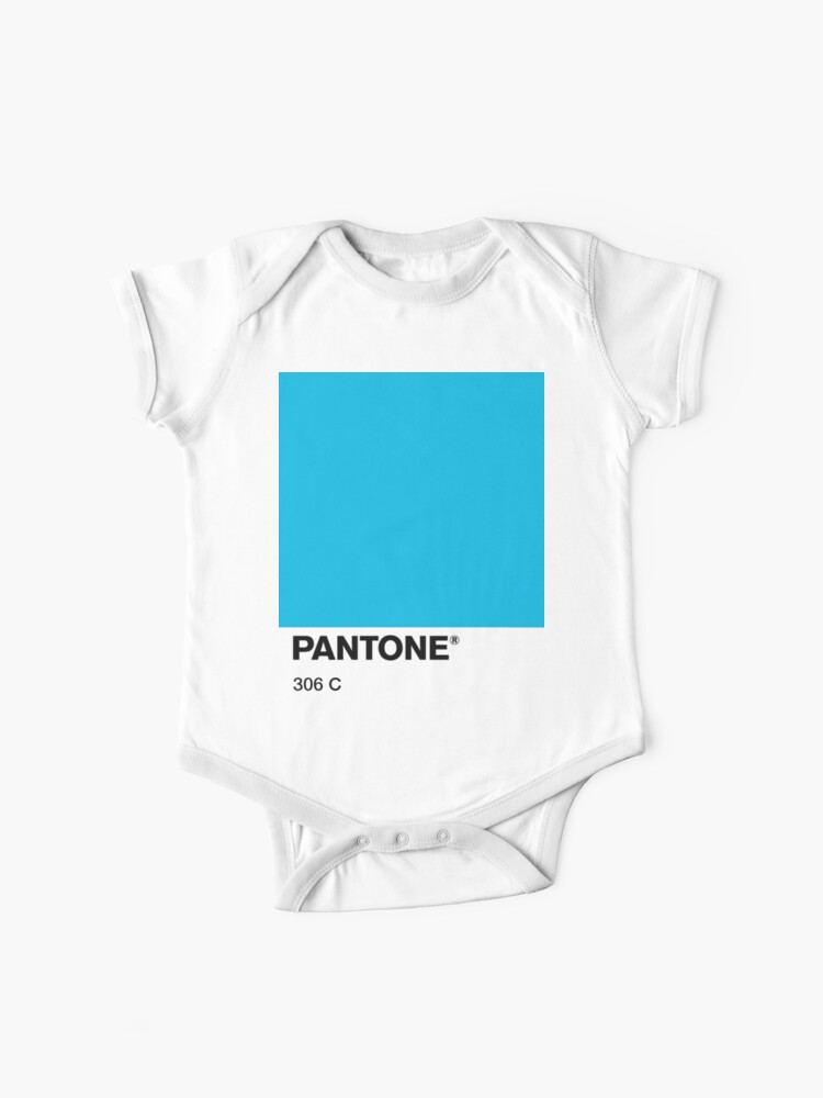 Pantone 306 C Baby One Piece By Unabeara Redbubble