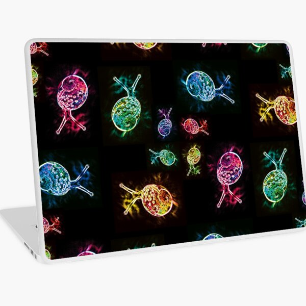 Neon Snail 2 Laptop Skin