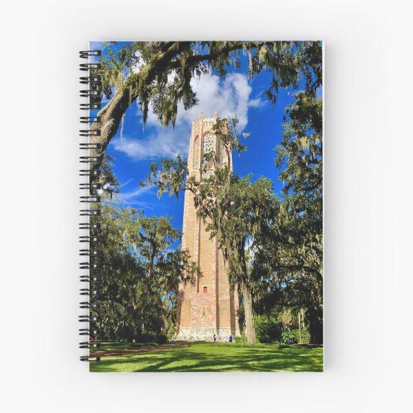 Item preview, Bok Tower from a distance with Live Oak Trees designed and sold by 2CrabbySisters.