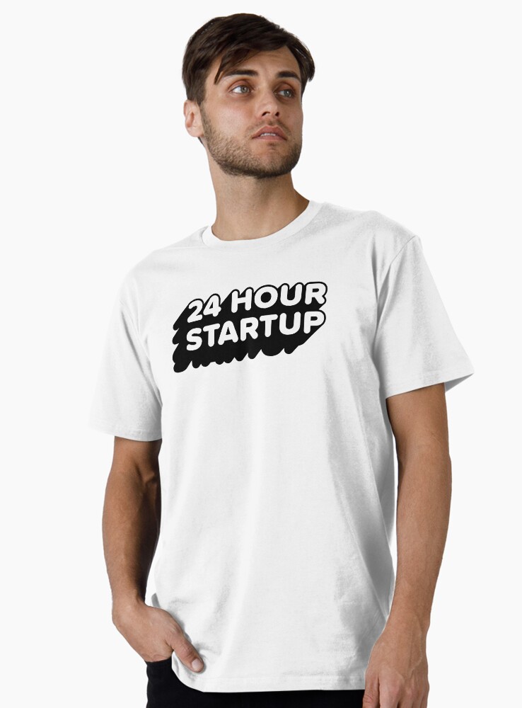 Thumbnail 1 of 4, Premium T-Shirt, The Official #24hrstartup T-Shirt designed and sold by patwalls.