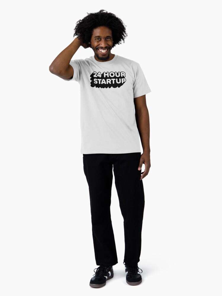 Thumbnail 3 of 4, Premium T-Shirt, The Official #24hrstartup T-Shirt designed and sold by patwalls.