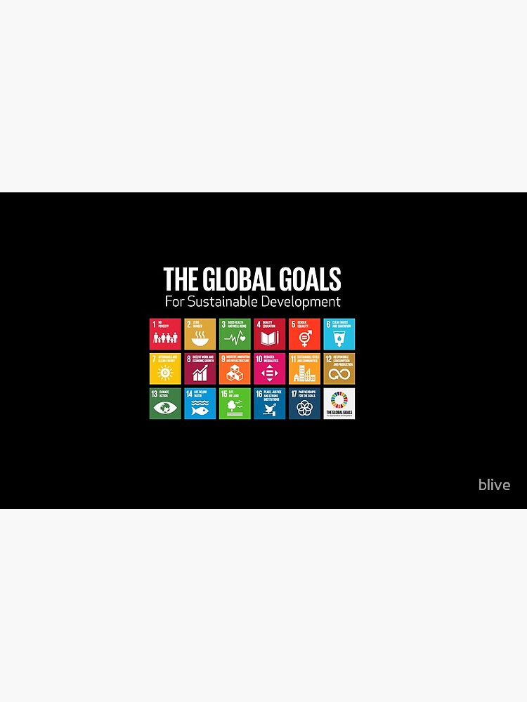 "The Global Goals 17 Global Goals Icons Grid" Mug by blive Redbubble