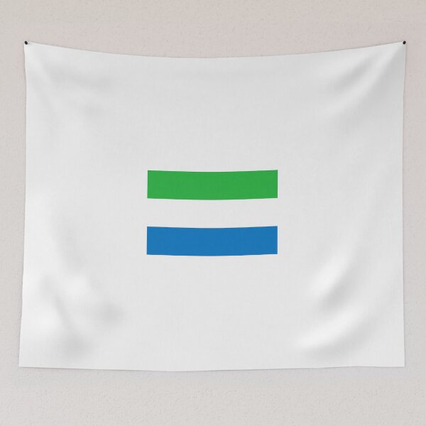 Artikelvorschau, Flagge von Sierra Leone entworfen und verkauft von MrsFlags.