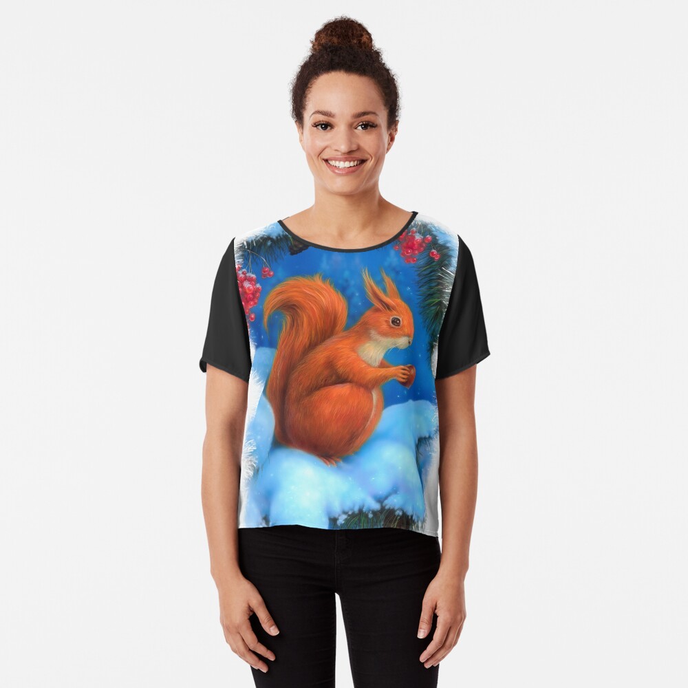Happy New Year Congratulations Chiffon Top