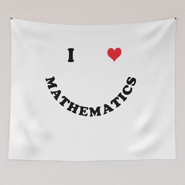 Item preview, I love mathematics designed and sold by Vectorqueen.
