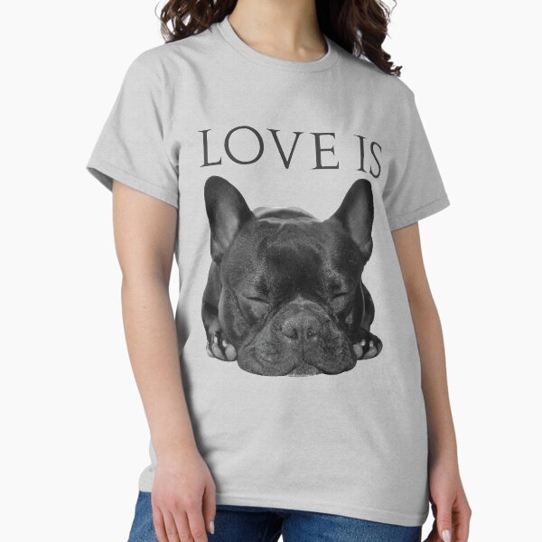 Item preview, Love Is French Bulldog designed and sold by IKOK.